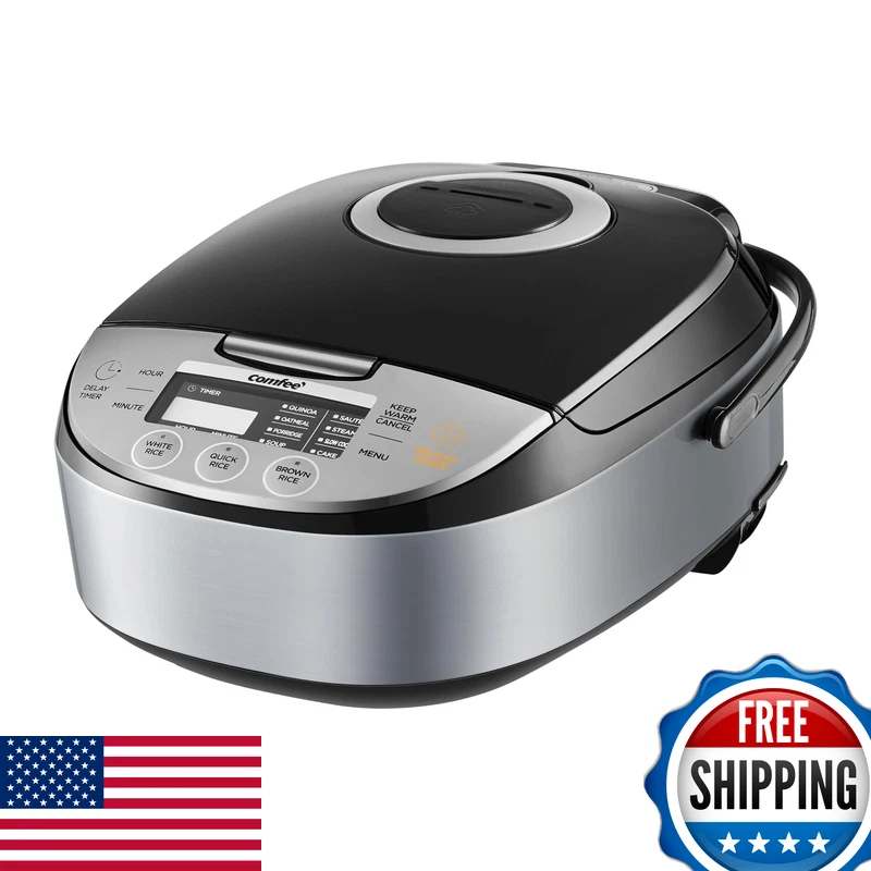 Comfee' Comfee Rice Cooker 12 Cups Cooked/6 Cups Uncooked Portable Non-Stick
Opens in a new window o