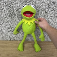 Kermit The Frog Plush Stuffed Animal Green Doll 15" Disney The Muppets Just Play
