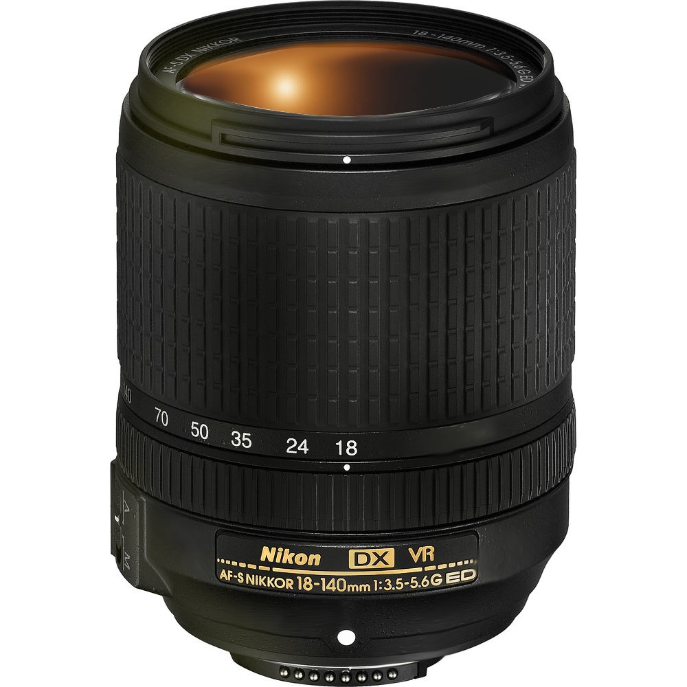 Nikon 18-140mm f/3.5-5.6G ED VR AF-S DX NIKKOR Zoom Lens for Nikon