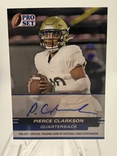 2022 Leaf Pro Set Draft - Autographs Pierce Clarkson #PSA-PC1 (AU, RC)