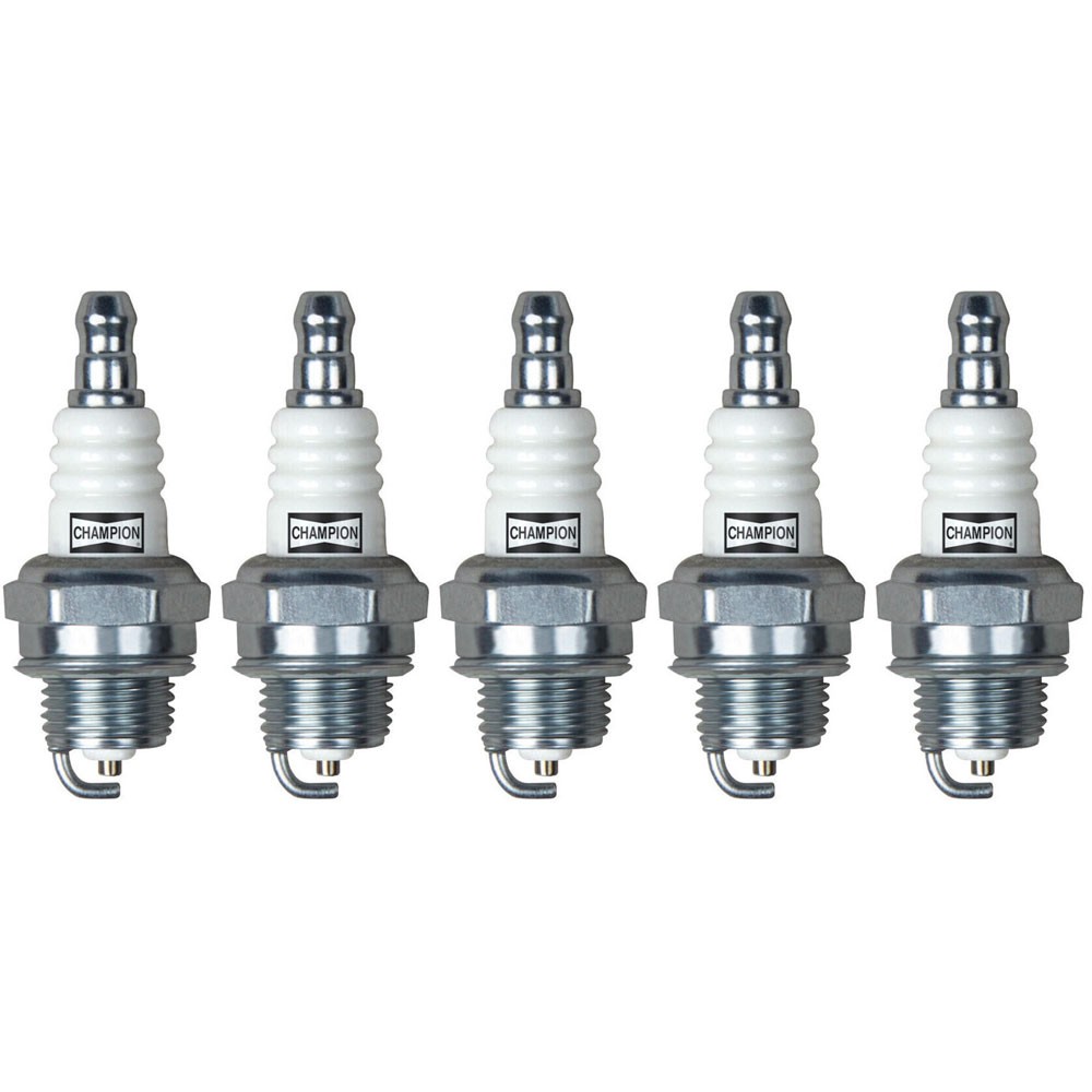 Champion Spark Plug 858 5pk Copper Plus 14mm 9.5mm Small Engine Non-Resistor