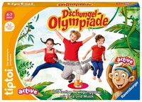Ravensburger Tiptoi® Active Spiel 00129, Dschungel-Olympiade, Bewegungsspiel Ab