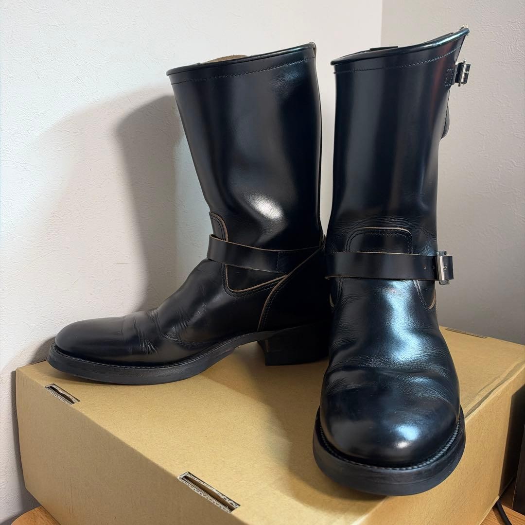 ATTRACTIONS BILTBUCK Lot. 269 Engineer Boots US Size 9