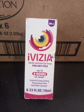 iVIZIA Sterile Lubricant Eye Drops for Dry Eyes 10 mL