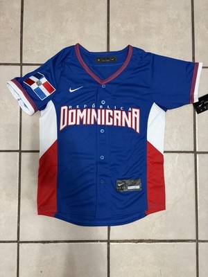 Republica Dominicana Youth World Baseball Classic WBC Stitched Jersey