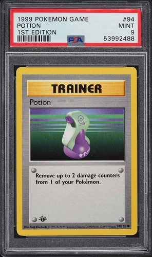 Potion (1st Edition) graded PSA 9 for sale on eBay