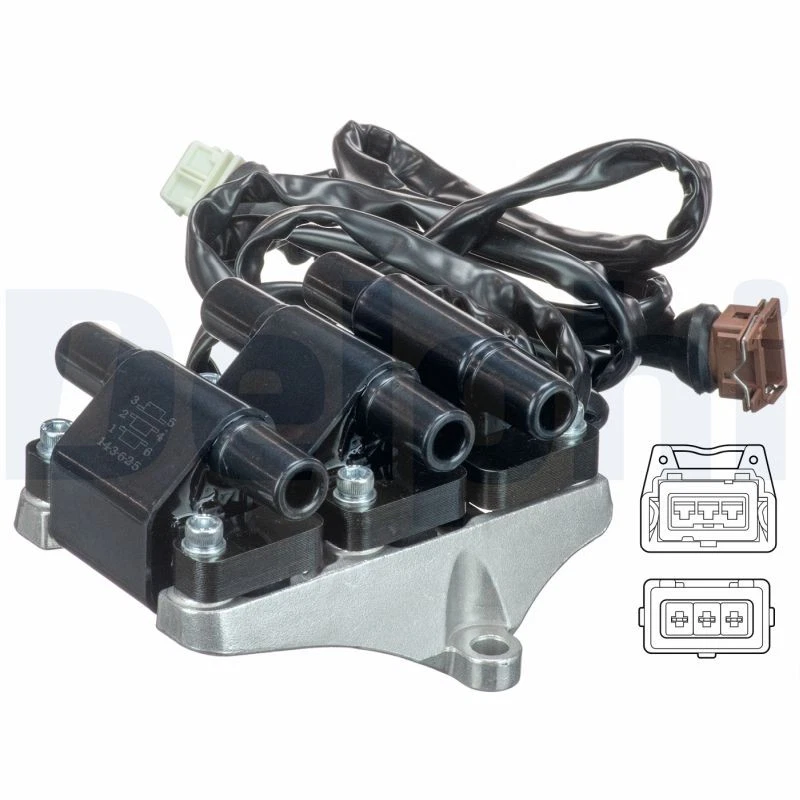 IGNITION COIL GN10695-12B1 FOR AUDI A4/S4 A8/S8 AEJ/AFC/AAH 2.8L ACZ/ABC 2.6L - Image 2 of 4