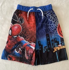 Spider-Man Boys Swim Trunks Size 7 Pre-Owned Very Good Condition