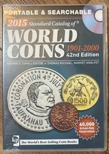 Standard Catalog of World Coins 1901-2000 42nd Edition (2014) Krause CD - NEW
