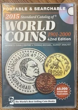 Standard Catalog of World Coins 1901-2000 42nd Edition (2014) Krause CD - NEW