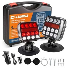 Magnetic Wireless Trailer Lights, Rechargeable LED Trailer Light for Towing