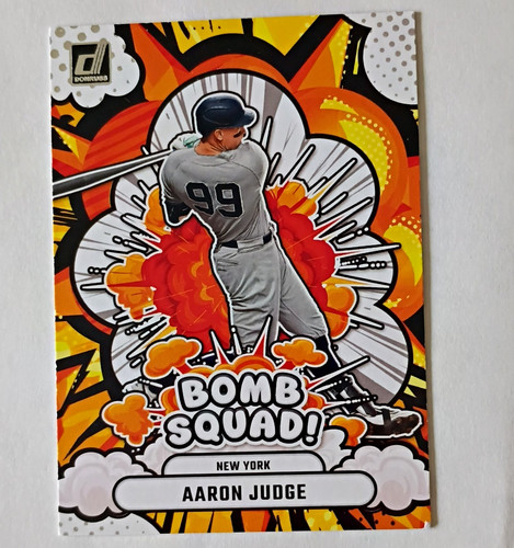 Aaron Judge #18 2025 Panini Donruss Bomb Squad card