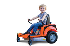 Kid Trax Zero Turn Lawn Mower 12-volt Ride-on, 3mph Top Speed, 77lbs Capacity