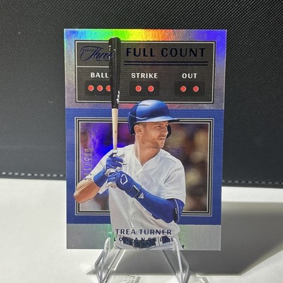 2022 Panini Three and Two Full Count #18 Trea Turner Refractor /150