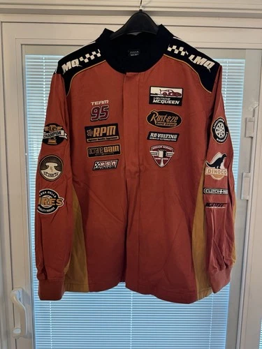 D23 Expo 2026 EXCLUSIVE Disney Cars 20th Racing Jacket  Lightening McQueen XL - product listing photo