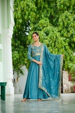 Bollywood Party Wear Anarkali Salwar Kameez Suit Dress Indian Pakistani Wedding