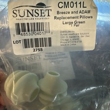 Lot of 6 Pairs SUNSET Breeze Adam Replacement Nasal Pillows LARGE Green CM011L