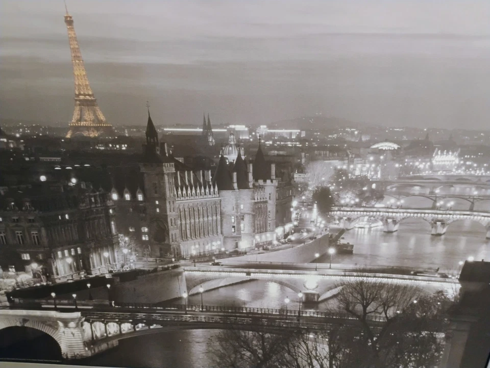 Cuadro en lienzo de la Torre Eiffel Foto 2 de 3