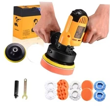  Buffer Polisher - 110V 600W Variable Speed Machine - Random Orbital Buffer 