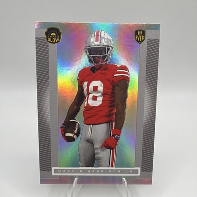 2022 Super Glow 1st Ever U Base Marvin Harrison Jr #GLOW-U4 rs2