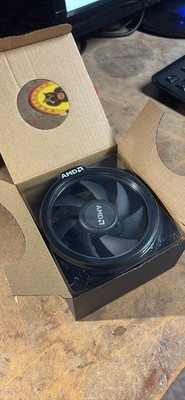 AMD Wraith Stealth AM4 CPU Fan Heatsink Cooler 92mm 4-Pin Black