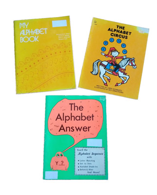 VNTG Educational Workbooks Alphabet Circus The Learning Works No inside markings