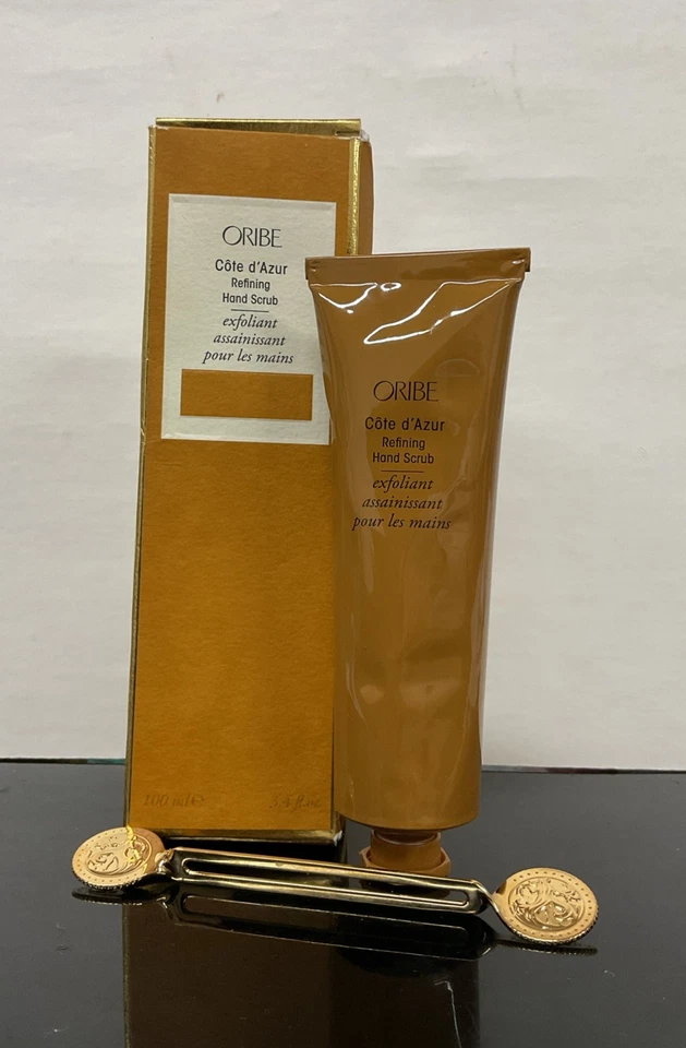 Oribe Côte d’Azur 精炼手部磨砂 3.4 液量盎司/100 毫升,如图所示。 — 第 3/4 张图片