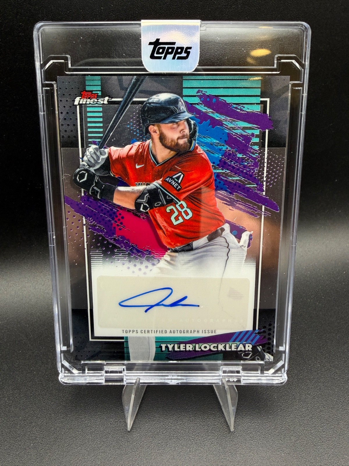 Topps Finest 2026 Tyler Locklear Finest Autographs Auto FMA-TL Diamondbacks