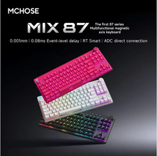 MCHOSE Mix 87 Hall Effect Magnetic Switch Gaming Keyboard