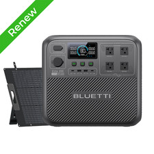 BLUETTI Elite 200 V2 2600W 2073Wh Power Station 200W Solar Panel for RVs Backup