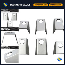 Body Mount Brackets For 1997-2006 Jeep Wrangler Tj - Durable Frame Support Parts