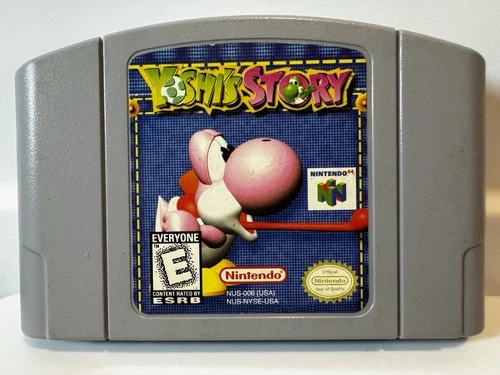 New ListingYoshi’s Story (Nintendo 64, 1998) – Authentic – Tested – Good