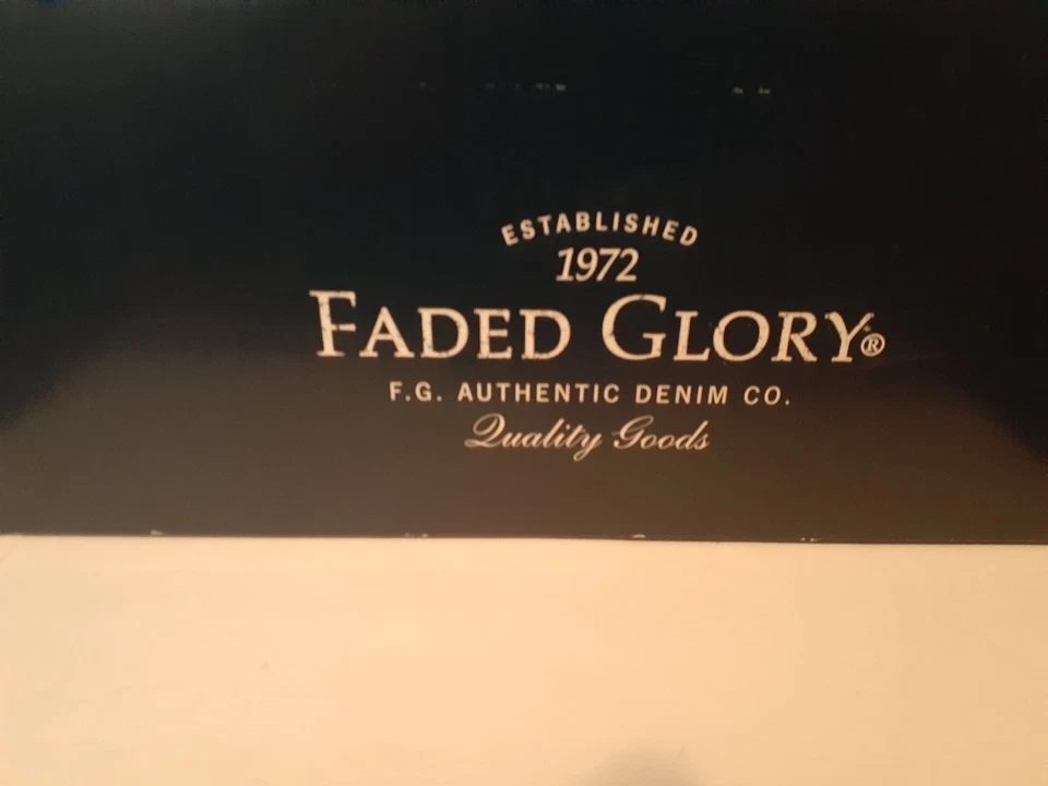 Botas altas para mujer Faded Glory becerro talla 9 negras imitación cuero Foto 4 de 4