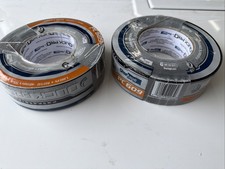 2 Rolls Duck Pro by Shurtape PC609 Duct Tape Black 1.88in x 60ft Bd4