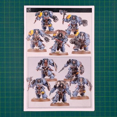 Wolfsgarde Terminatoren Space Wolves Einzel Figuren Warhammer 40.000