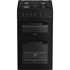 Hotpoint HTG5GCB Gas Cooker Single Oven Cooker [ID3111227924]