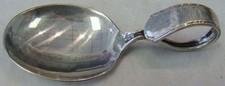 Virginia Sterling by Weidlich Sterling Silver Baby Spoon Bent Handle Orig 2 7/8"