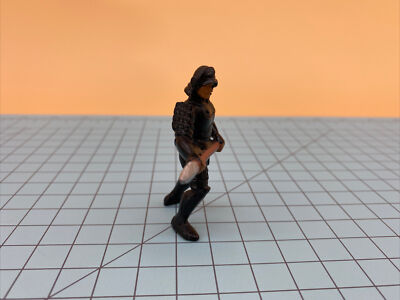 Vintage 1986 M.I. Ninja Samurai 2.5” Mini Figure GUTS Mattel Black