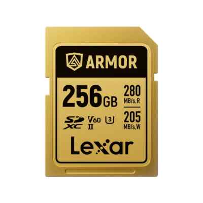 Lexar  ARMOR GOLD SDXC  UHS-II Karte - 256 GB