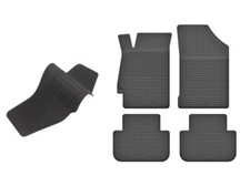 Gummifußmatten mit Gummitunnel für Honda Civic VI Bj. 1995-2001 schwarz CN_C-19