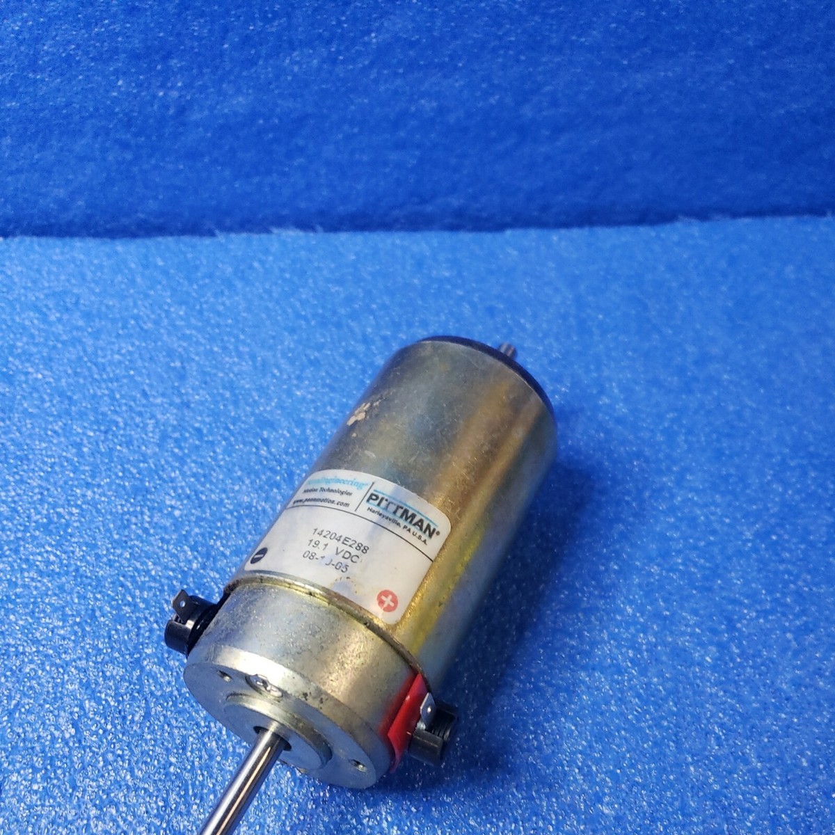 AMETEK PITTMAN 14204E288 Brush DC MOTOR 19.1VDC 3200 RPM | eBay