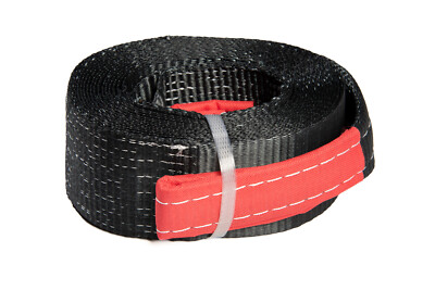 Tow Strap Winch Sling 3''x20ft 14000lbs OffRoad Vehicle Recovery SUV ATV UTV 3x20
