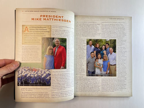 2016 Tournament of Roses Rose Parade Program - Stanford/Iowa Rose Bowl Ken Burns - 第 4/5 張圖片