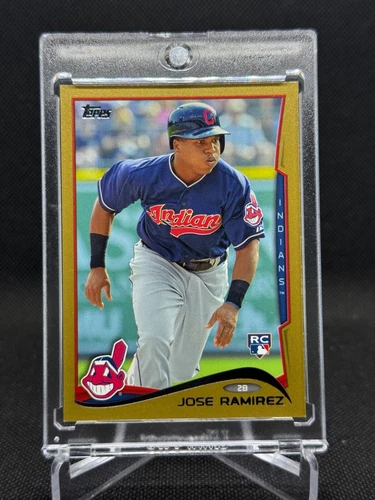 JOSE RAMIREZ 2014 Topps RC Rookie Gold /2014 #424