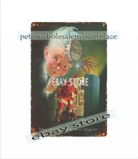 1948 classic soda pop boy   Christmas Santa Claus tin sign office 