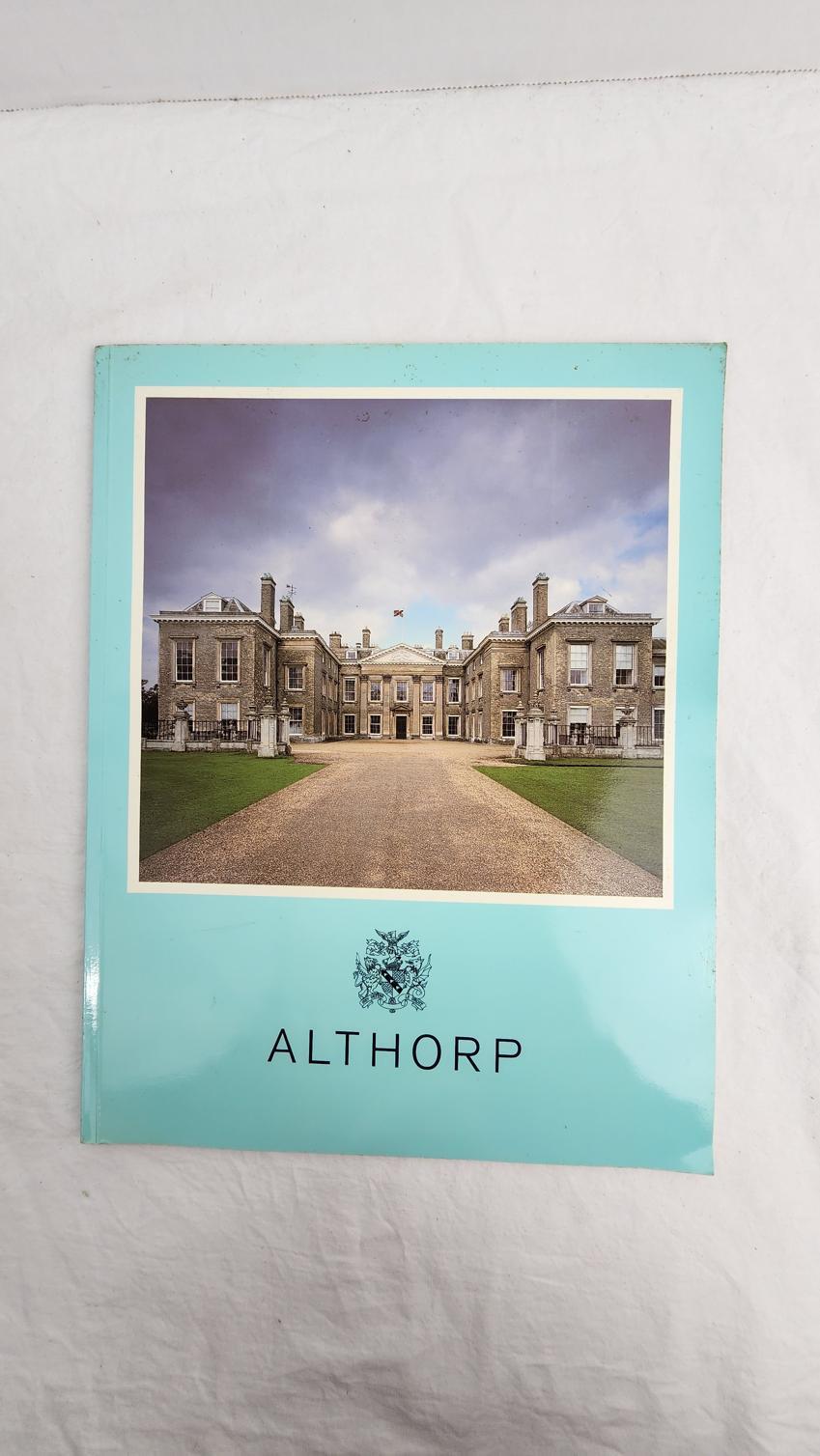 Althorp Princess Diana Brochure Book & Map - Sword Fighting International