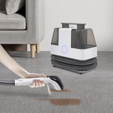 Portable Carpet Cleaner Machine Deep Cleaner Handheld Couch Rug Cleaner 2 Brushe