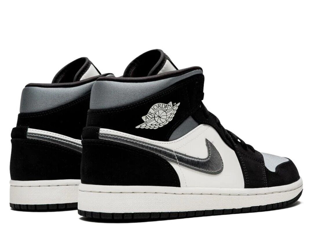 Nike Air Jordan 1 Satin Mid, 852542-011, Size UK 7.5, EU 42 Nike Air Jordan 1 Satin Mid, 852542-011, Size UK 7.5, EU 42