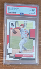 2022 Donruss #147 Shohei Ohtani Short Print PSA 10 Los Angeles Angels
