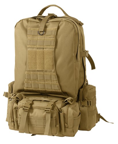 Rothco Global Tactical Assault Pack mit 60 Liter Fassungsvermögen, MOLLE kompatibel 23520 - Bild 22 von 37